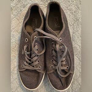 VANS Women's Ferris Lo Pro Gray Denim Sneakers/ Tennis Shoes